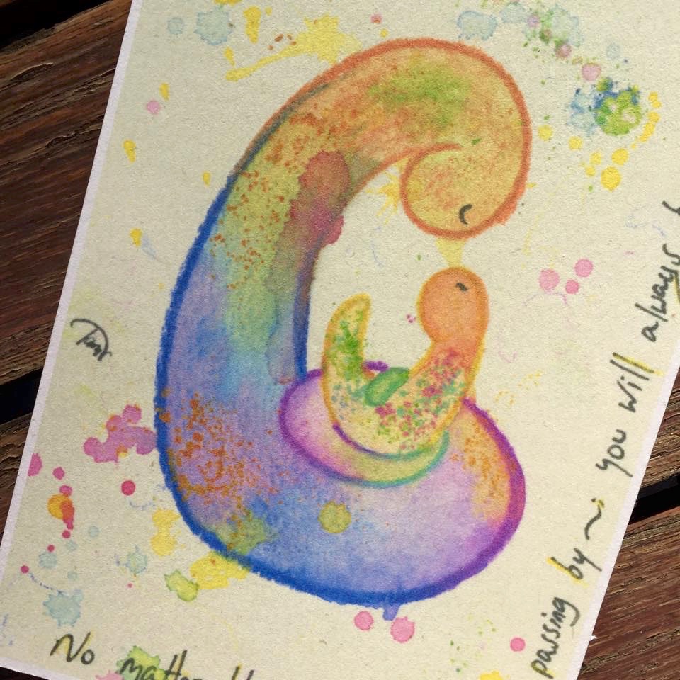 Always Be ~ postcard print