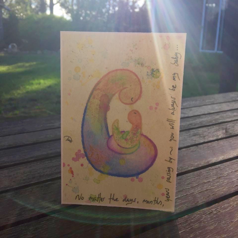 Always Be ~ postcard print