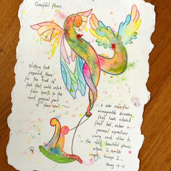 Exclusive Tailor Made Soul Stories feather deckled paper