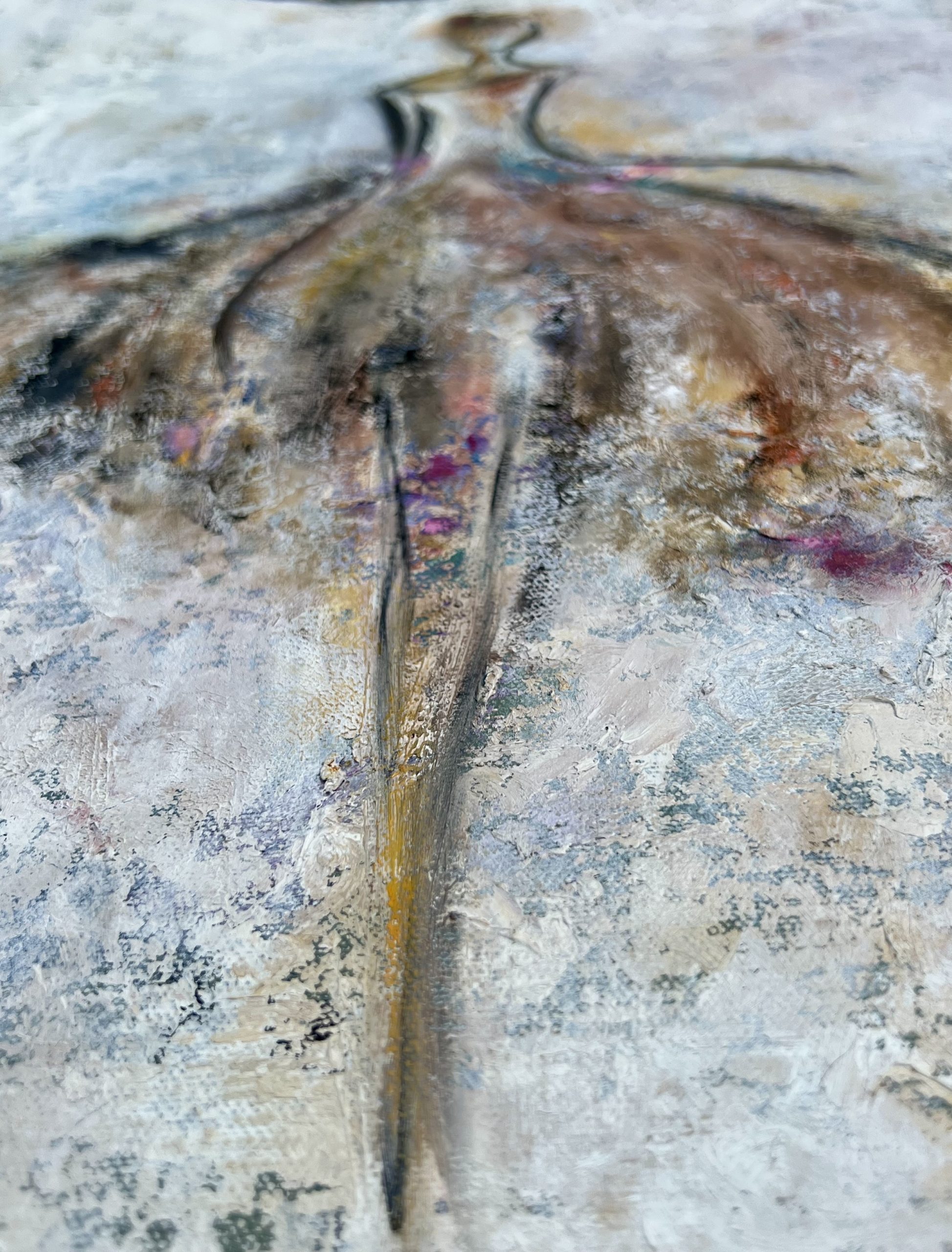 Evaporating Couds ~ oil on canvas