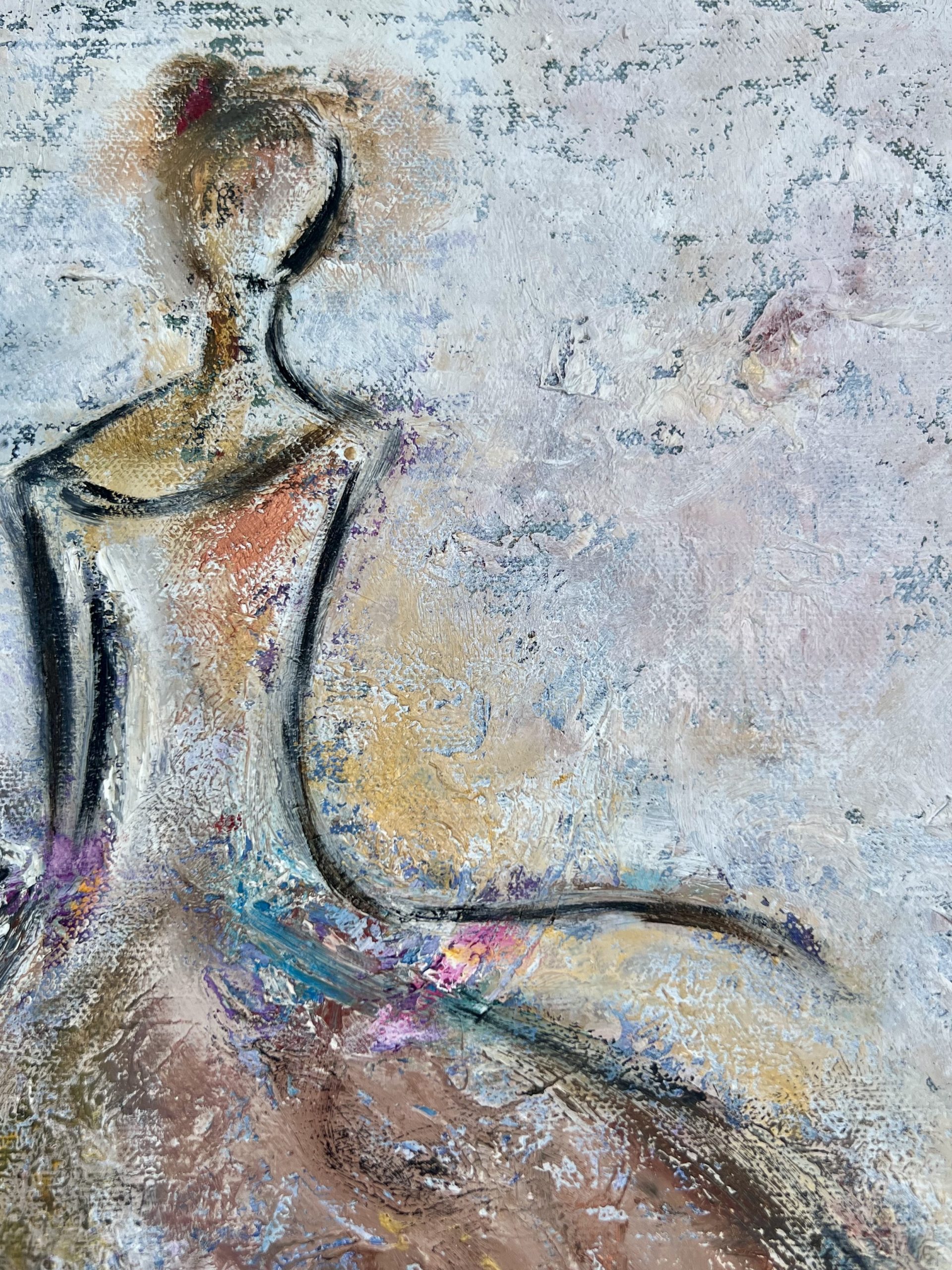 Evaporating Couds ~ oil on canvas