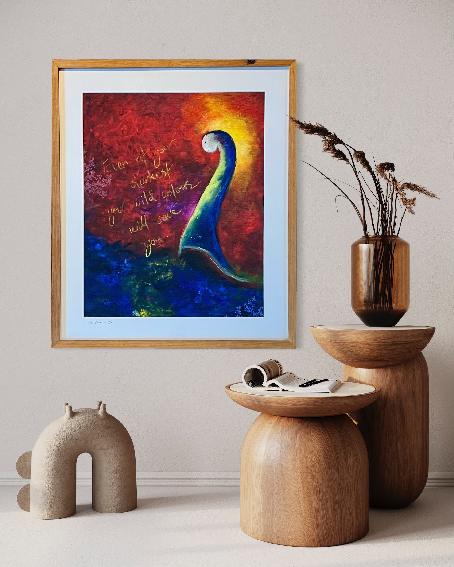 Wild Colours ~ oil on canvas