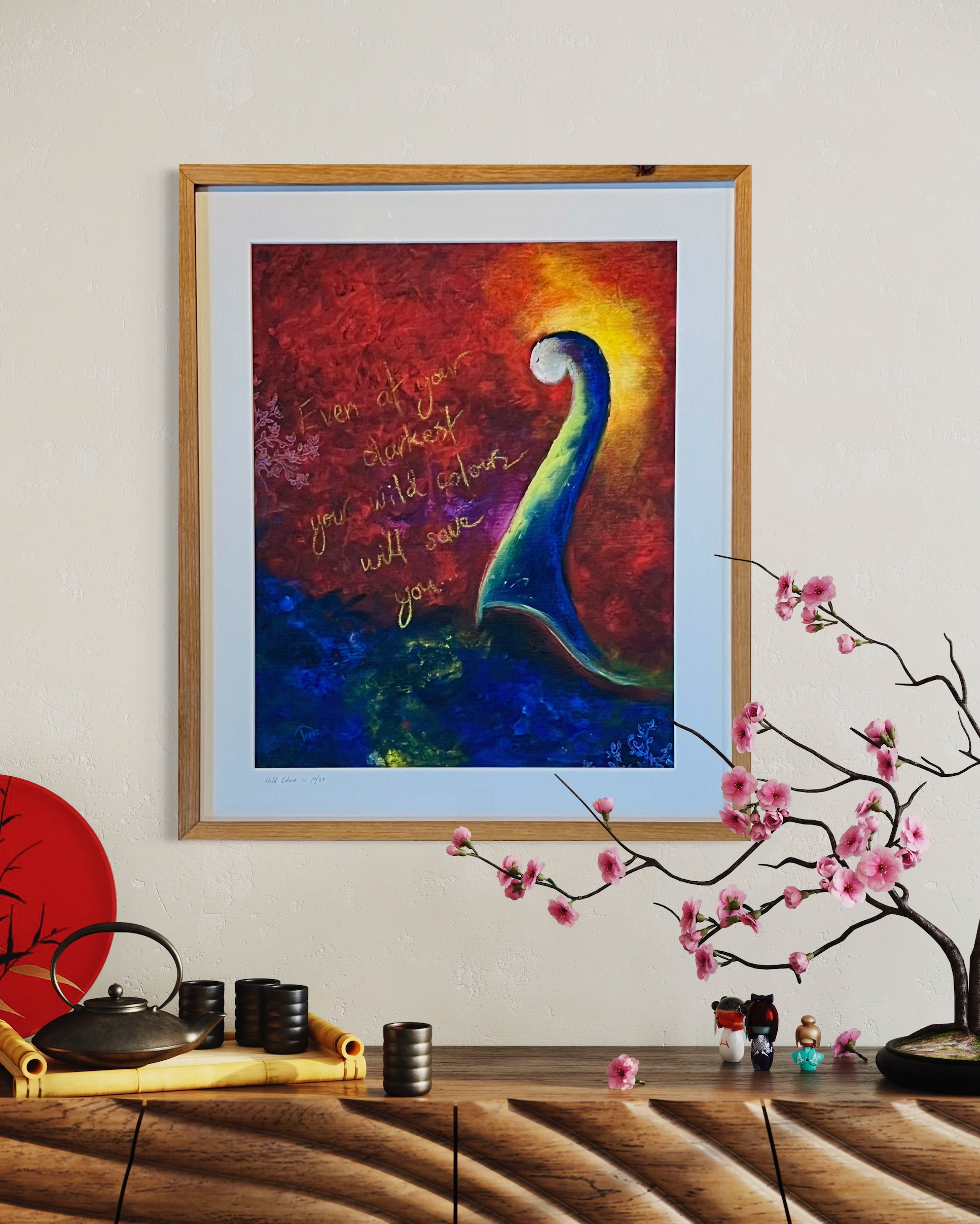 Wild Colours ~ oil on canvas