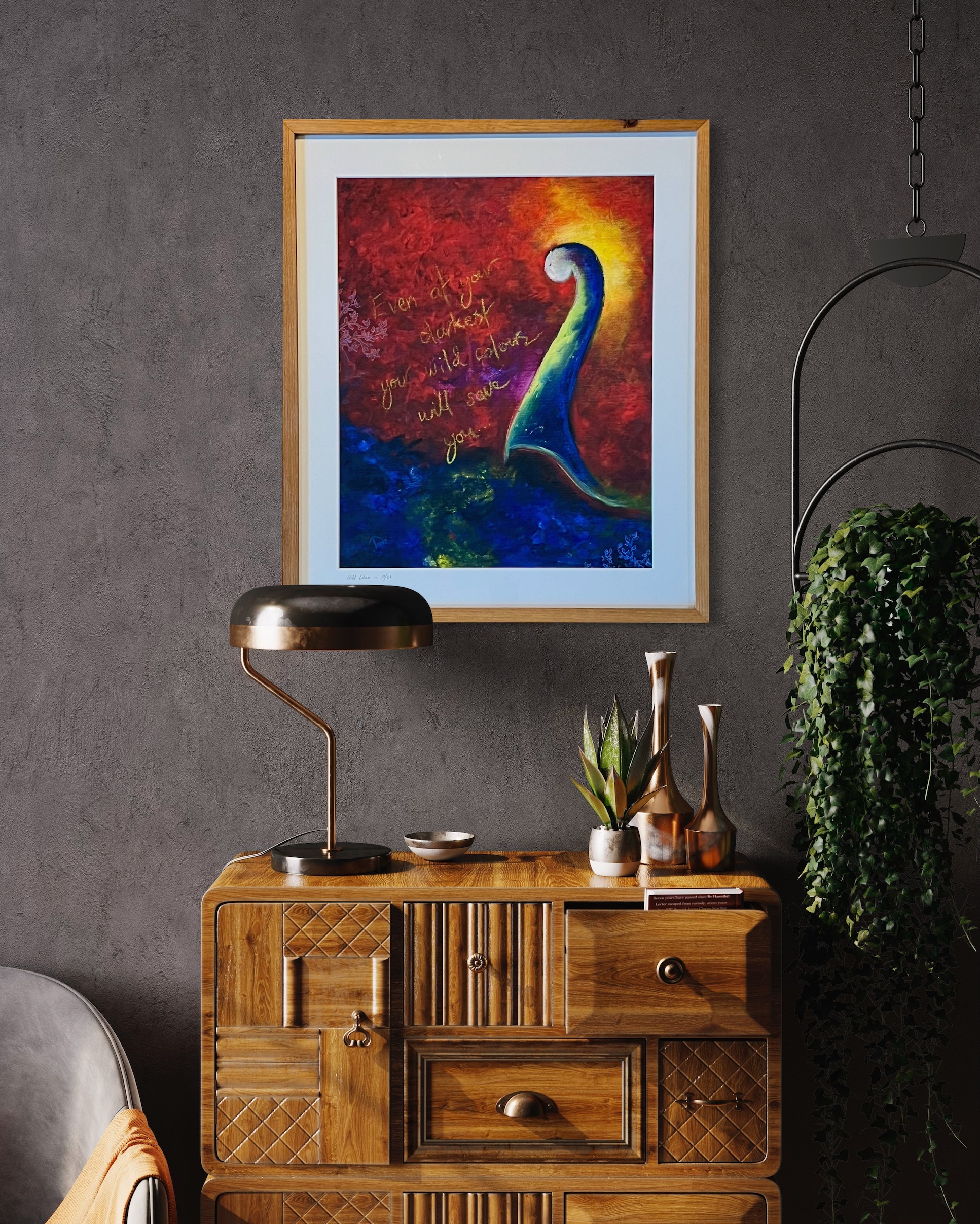 Wild Colours ~ oil on canvas