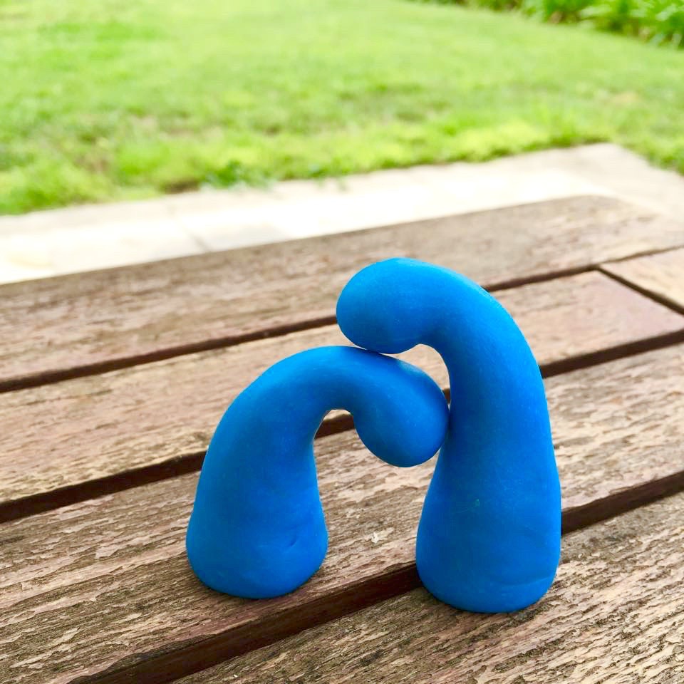 Paz & Ekanta ~ polymer sculptures