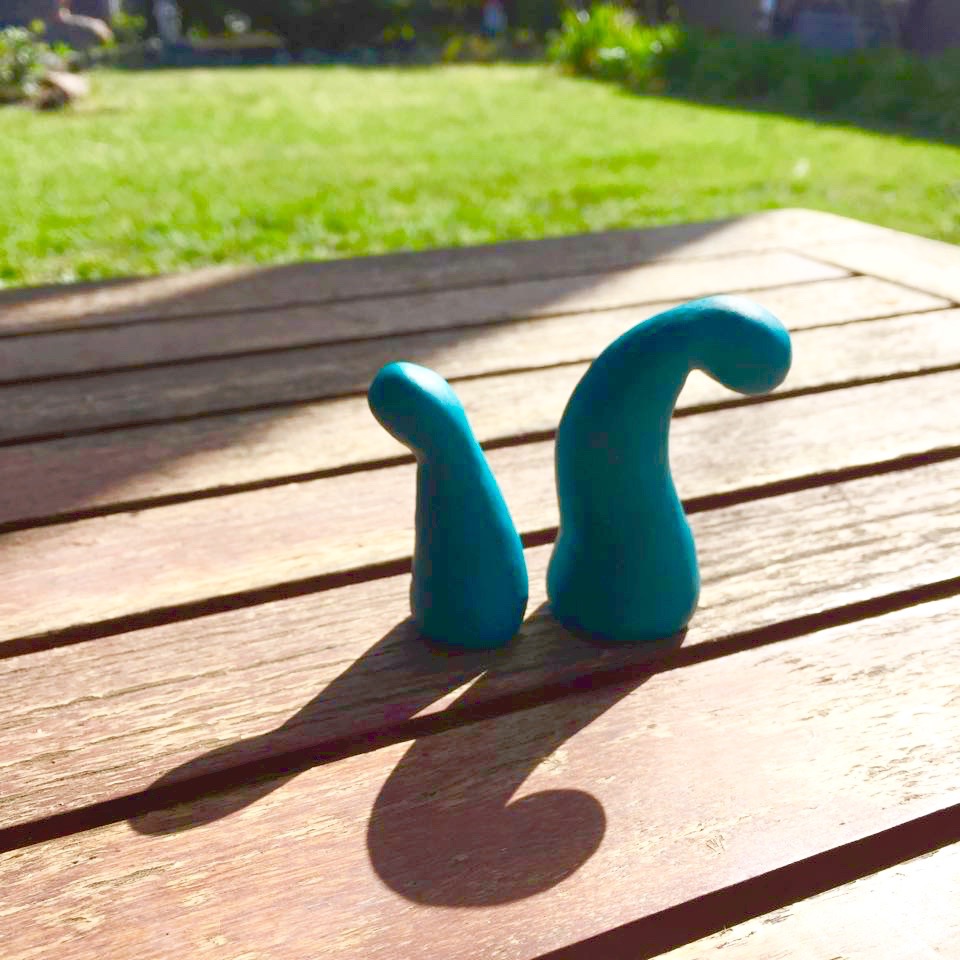 Sera & Ósk ~ polymer sculptures