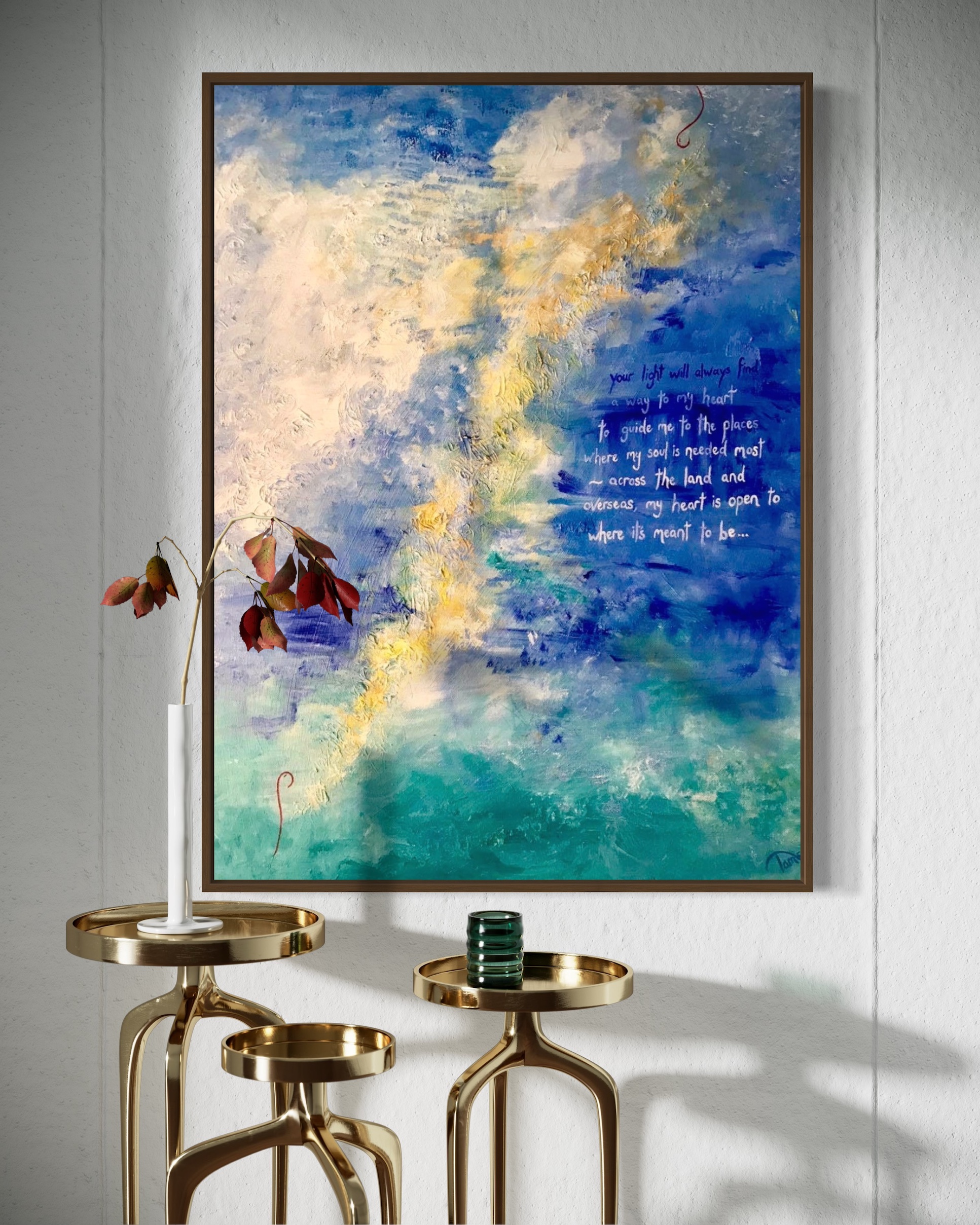 Light the Way ~ oil on canvas