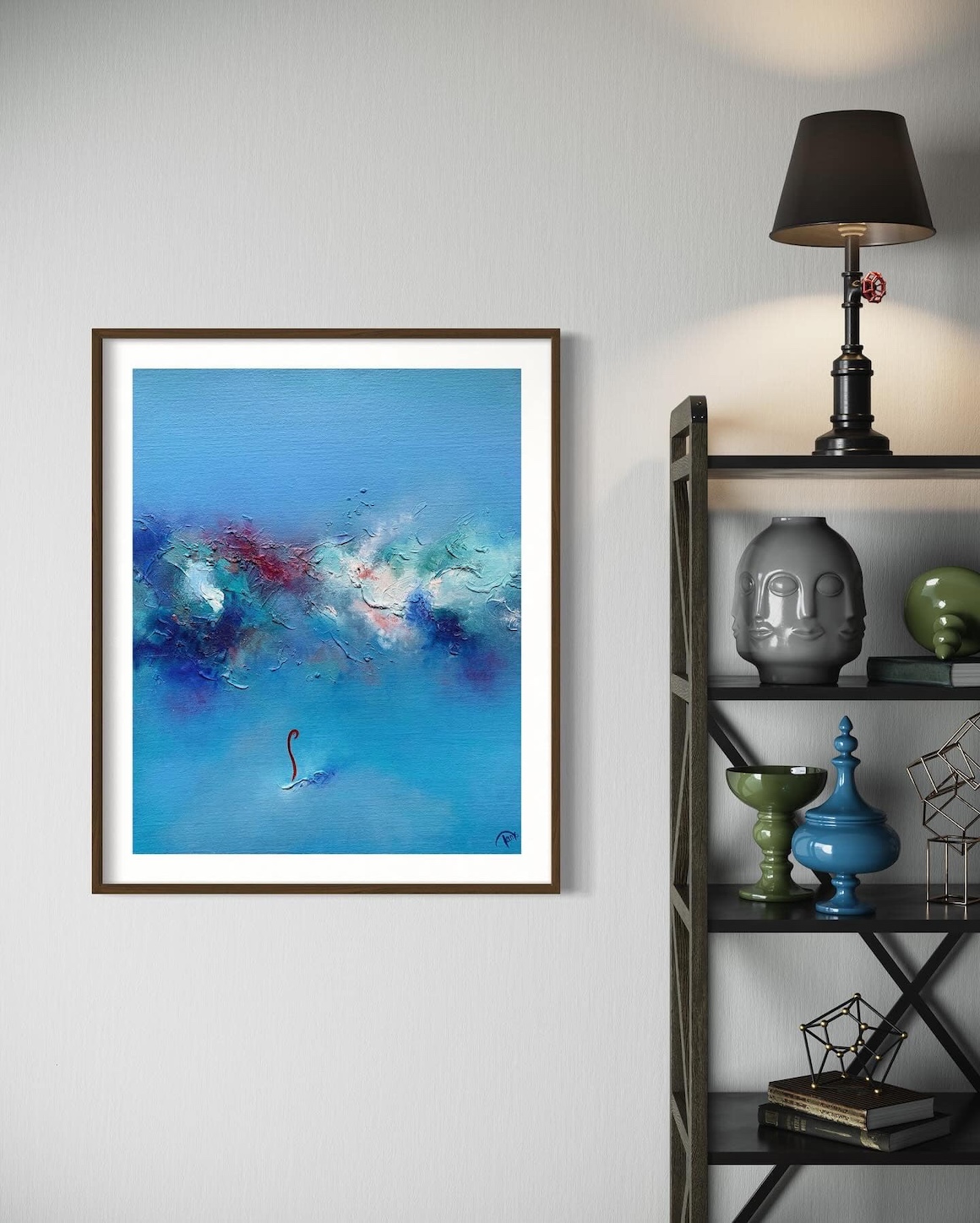 Dreams Beyond - Oil on unmounted canvas