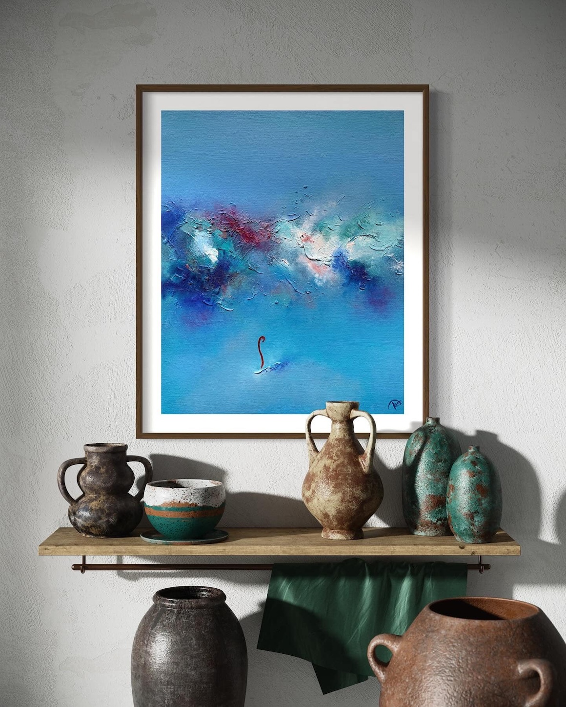 Dreams Beyond - Oil on unmounted canvas