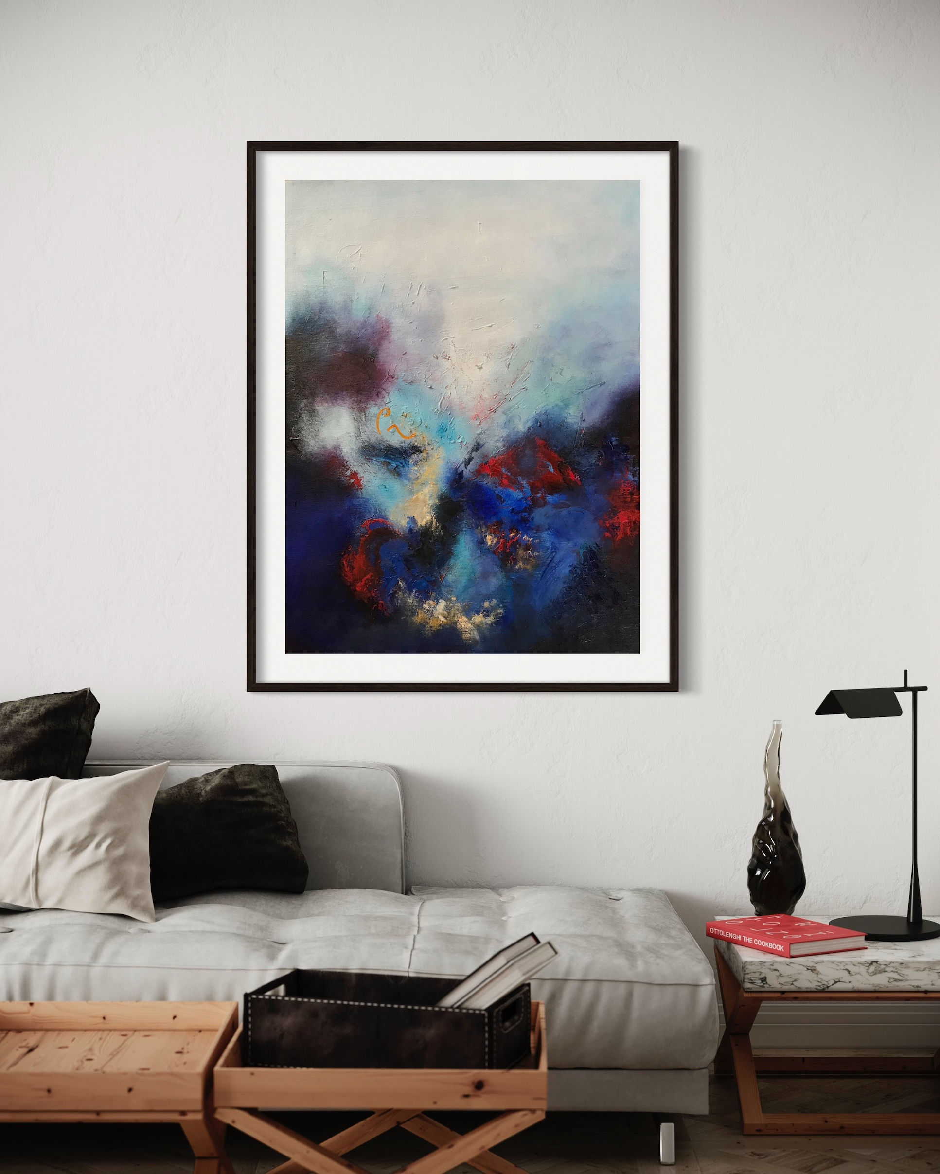 Trust Within - Oil on unmounted canvas