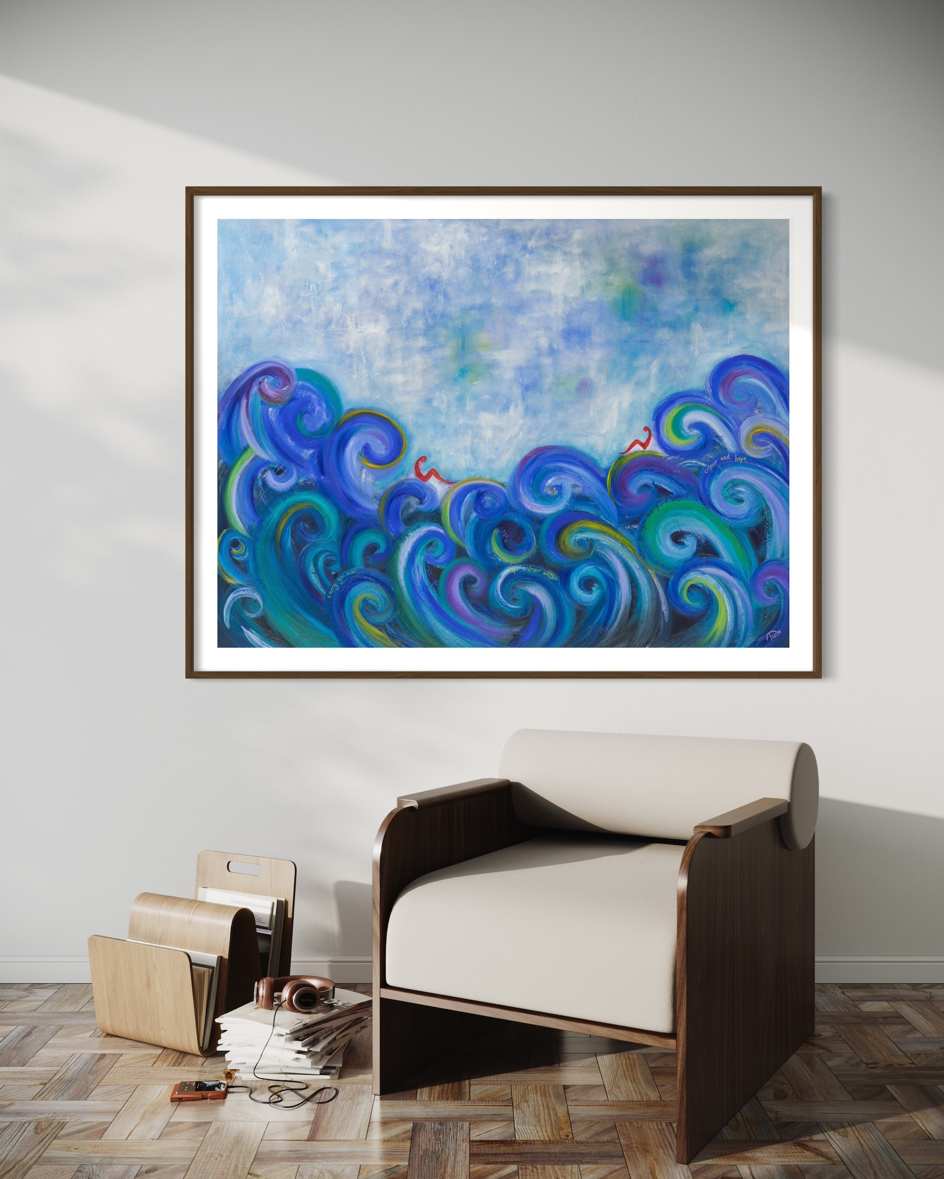 Skies of Colour ~ oil on canvas