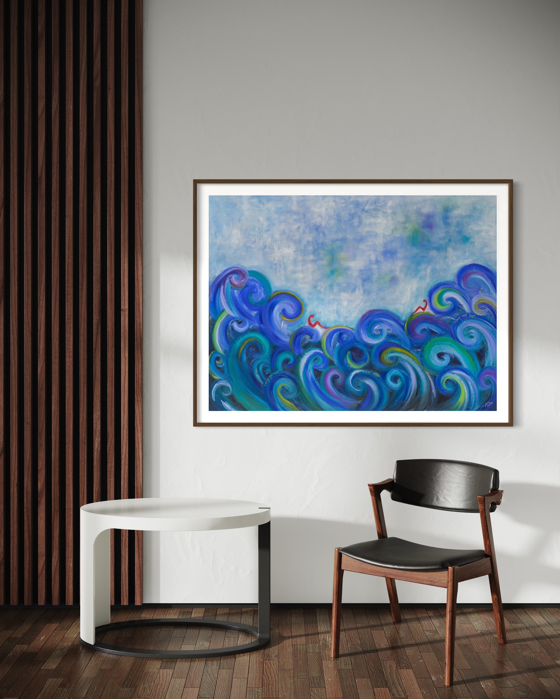 Skies of Colour ~ oil on canvas