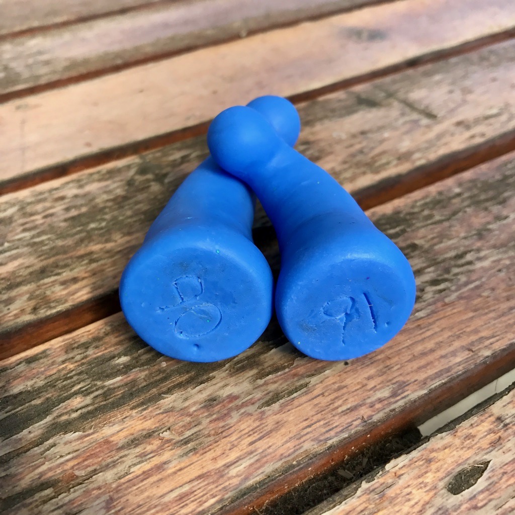 Gesa & Zeke ~ polymer sculptures