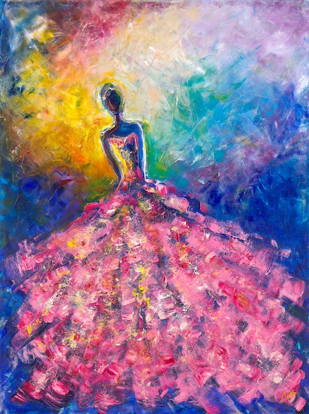 Body Shimmer ~ Oil on canvas