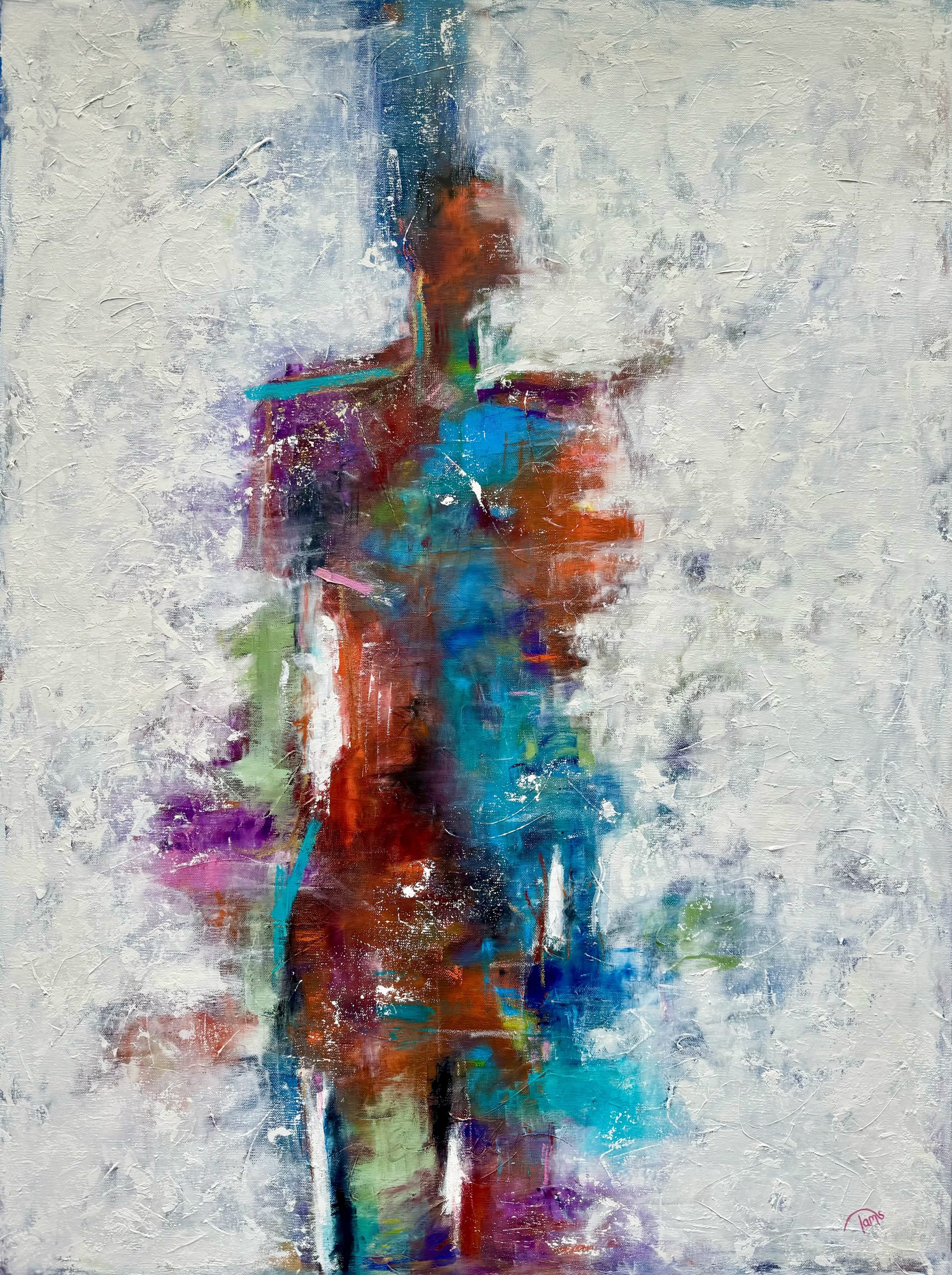 Loving Soul ~ oil on canvas