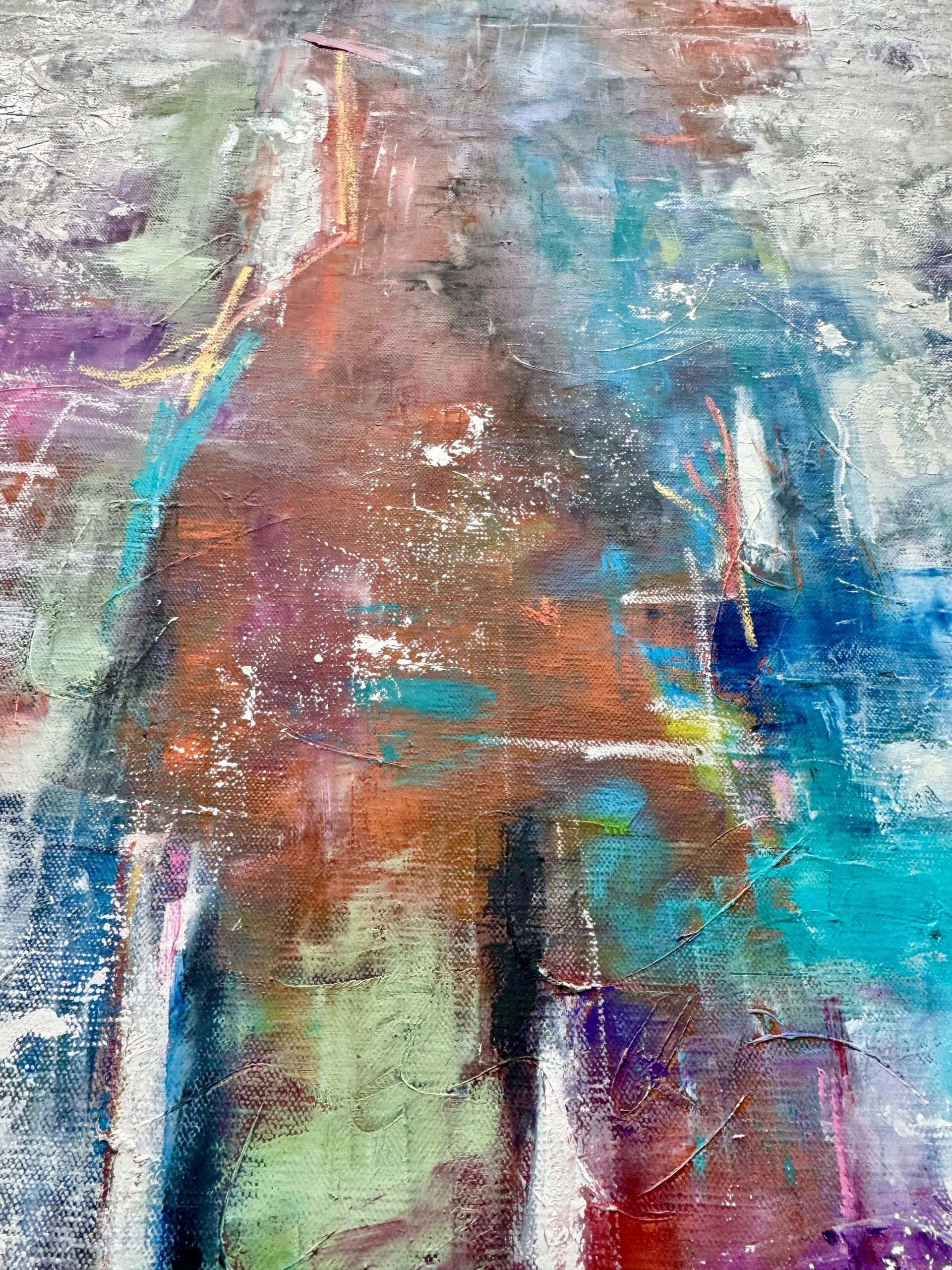 Loving Soul ~ oil on canvas