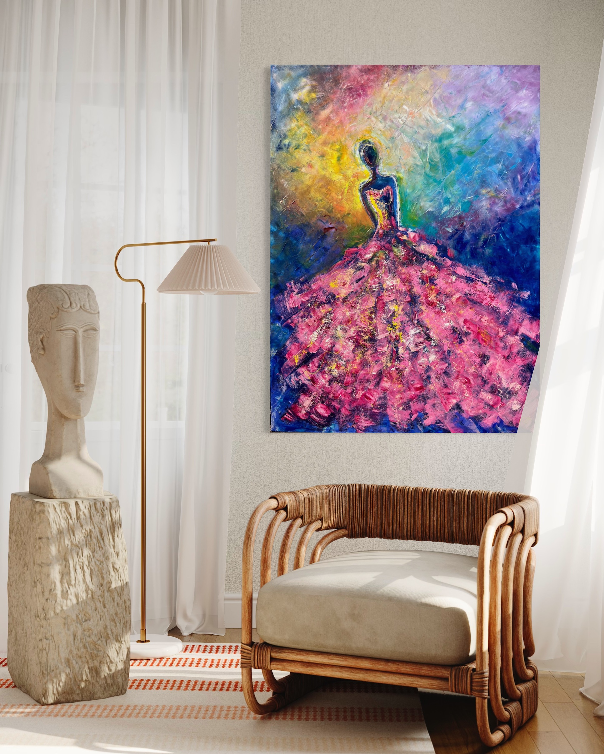 Body Shimmer ~ Oil on canvas