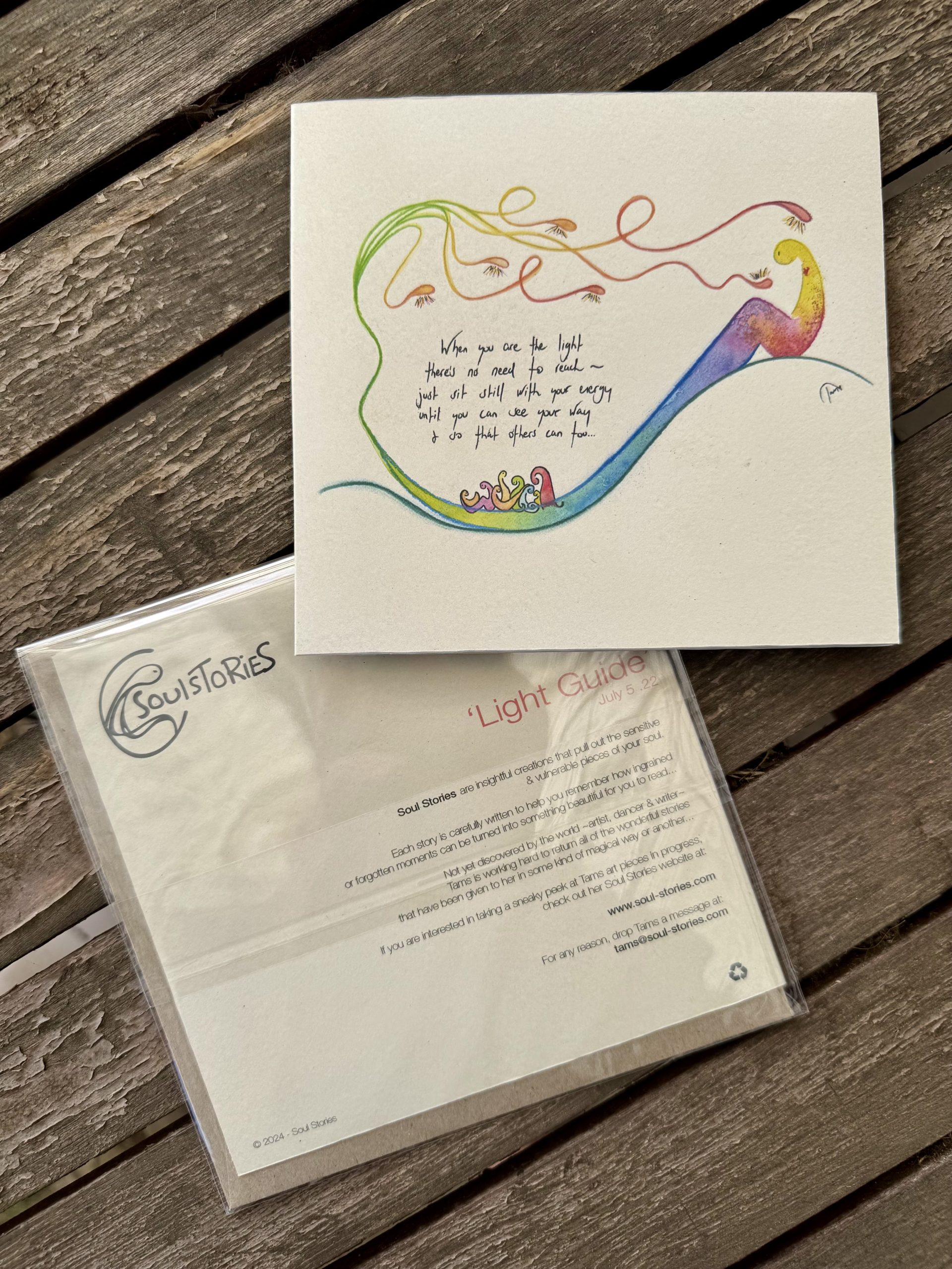 Light Guide (ii) ~ gift card