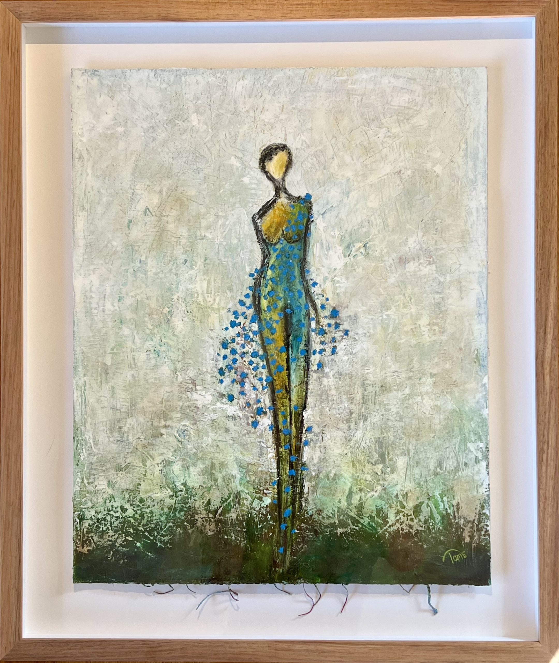 Freedom to Bloom - Oil on canvas