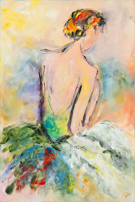 Protect Love ~ Oil on canvas