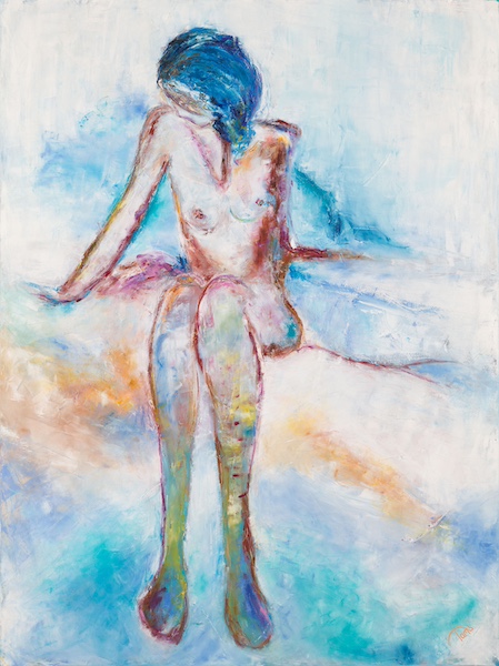 Sliding Doors ~ oil on canvas
