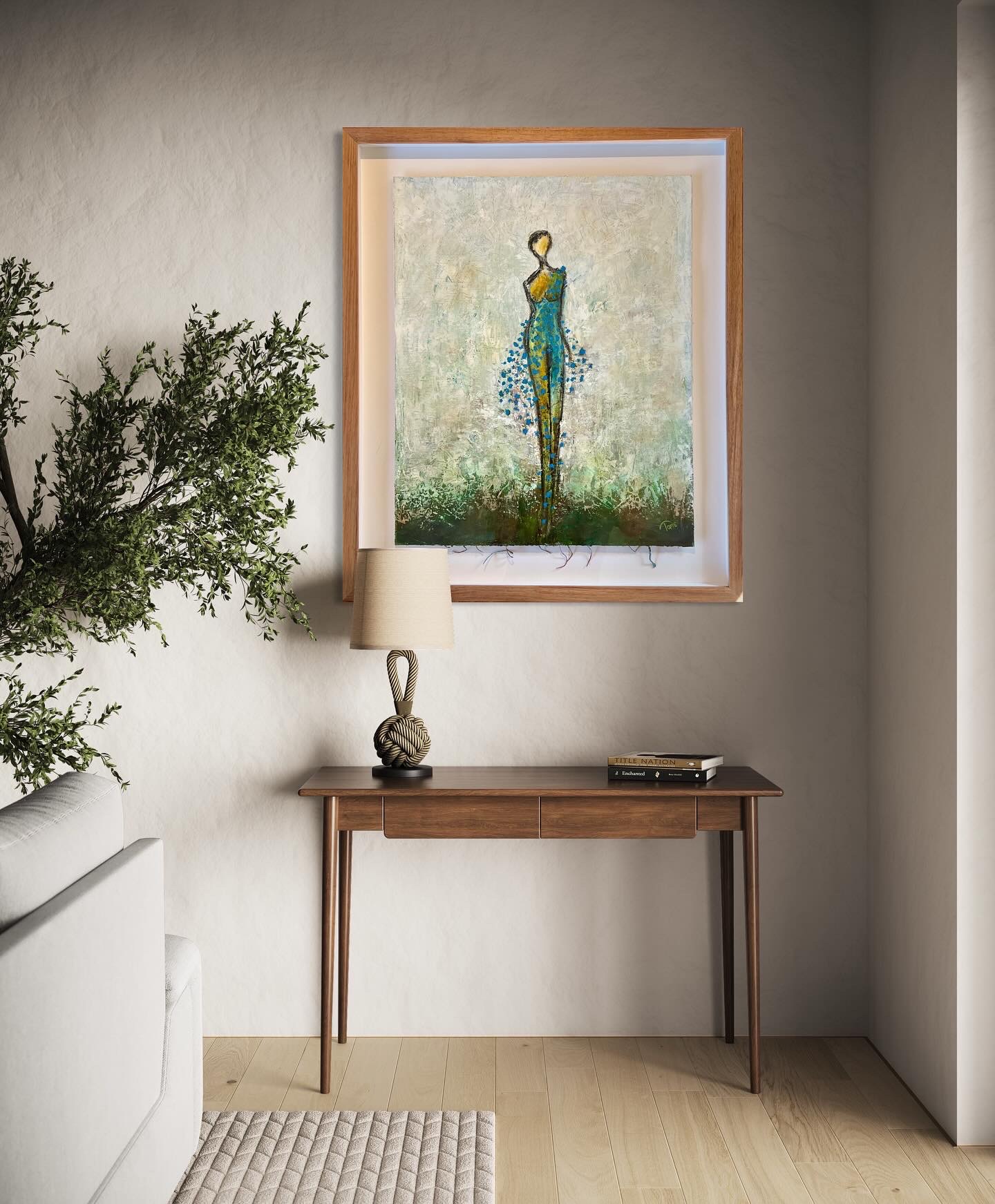 Freedom to Bloom - Oil on canvas