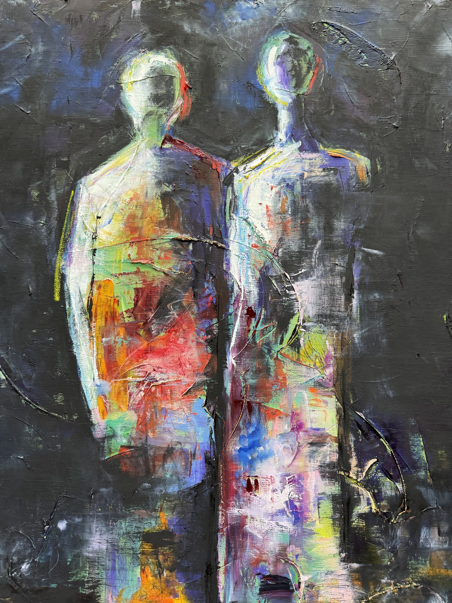 Wild & Courage ~ oil on canvas