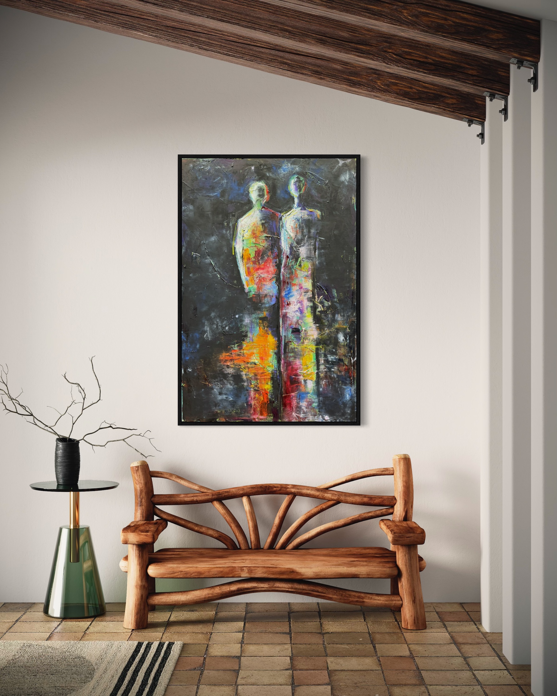 Wild & Courage ~ oil on canvas
