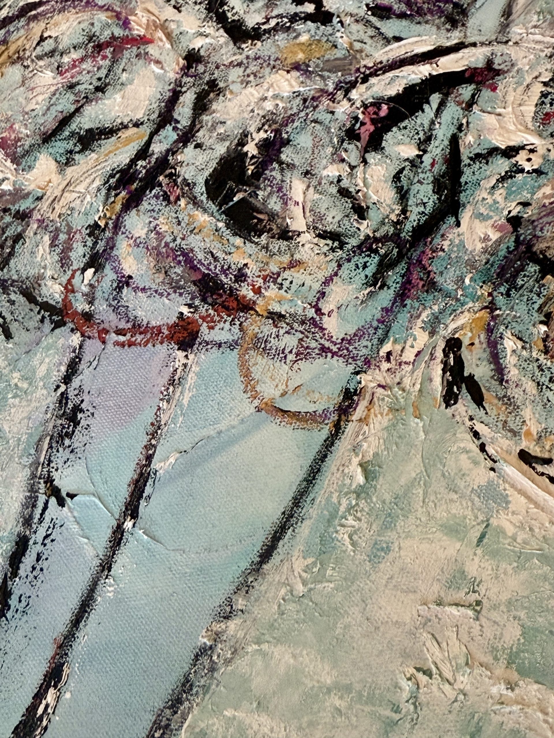 Never Forget (i) ~ oil on canvas